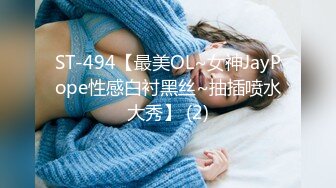 ST-494【最美OL~女神JayPope性感白衬黑丝~抽插喷水大秀】 (2)