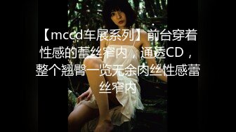 【mccd车展系列】前台穿着性感的蕾丝窄内，通透CD，整个翘臀一览无余肉丝性感蕾丝窄内