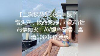 【二狗探花】00后萌妹子，馒头穴，极品美乳，乖巧听话热情如火，AV视角暴操，高清1080P修复版