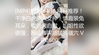 [MP4]STP28486 精品推荐！干净白虎美穴女神！情趣装兔耳朵，收费房自慰，姐姐性欲很强，振动棒深插猛捅骚穴 VIP0600