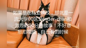 如果是在私立学校，那就是一流大学00区Slender-chan和激烈的90分钟故事！不好意思拍视频，自己看的时候