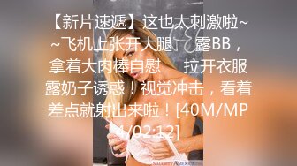 【新片速遞】这也太刺激啦~~飞机上张开大腿❤️露BB，拿着大肉棒自慰❤️拉开衣服露奶子诱惑！视觉冲击，看着差点就射出来啦！[40M/MP4/02:12]