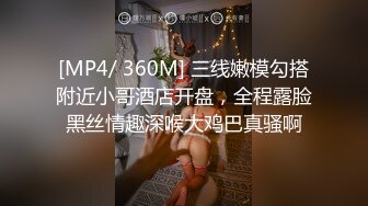 [MP4/ 360M] 三线嫩模勾搭附近小哥酒店开盘，全程露脸黑丝情趣深喉大鸡巴真骚啊