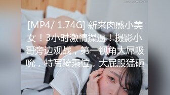 [MP4/ 1.74G] 新来肉感小美女！3小时激情操逼！摄影小哥旁边观战，第一视角大屌吸吮，特写骑乘位，大屁股猛砸