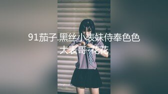 91茄子.黑丝小表妹侍奉色色大表哥-花花