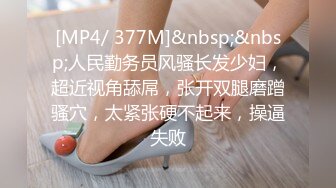 [MP4/ 377M]&nbsp;&nbsp;人民勤务员风骚长发少妇，超近视角舔屌，张开双腿磨蹭骚穴，太紧张硬不起来，操逼失败