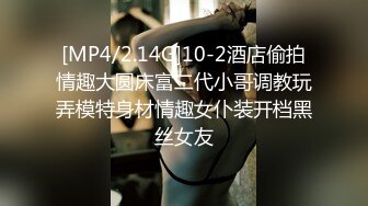 [MP4/2.14G]10-2酒店偷拍情趣大圆床富二代小哥调教玩弄模特身材情趣女仆装开档黑丝女友