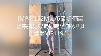 [MP4/152M]1/6最新 俩豪姐爆抽男奴喝尿喝经血假机8爆菊VIP1196