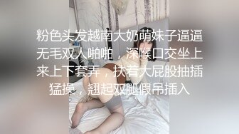 粉色头发越南大奶萌妹子逼逼无毛双人啪啪，深喉口交坐上来上下套弄，扶着大屁股抽插猛操，翘起双腿假吊插入